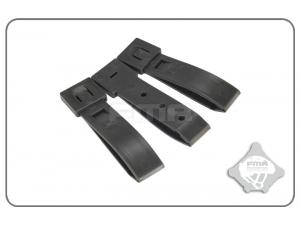 FMA 3"Strap buckle accessory (3pcs for a set)Mass Grey  TB1032-MG